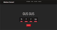 Desktop Screenshot of medusaconcert.lt