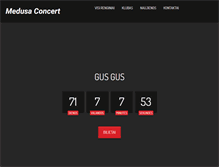 Tablet Screenshot of medusaconcert.lt